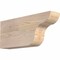 Ekena Millwork Carmel Smooth Rafter Tail, Douglas Fir, 3 1/2"W x 8"H x 18"L RFT04X08X18CAR00SDF - alternate 1